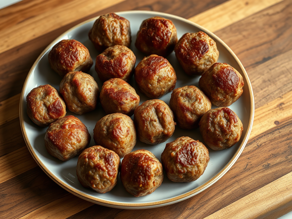 Simple Juicy Lamb Meatball Recipe